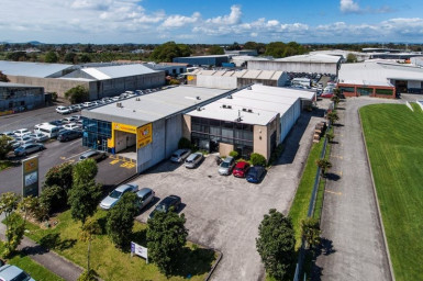 Industrial Warehouse with Office and Carparks Property for Lease Mangere Auckland