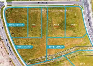  3 Industrual Land Lots Property for Lease Westgate Auckland