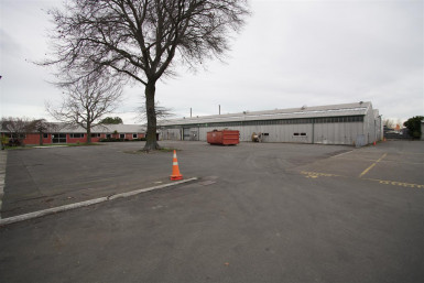 Industrial Warehouse with Large Yard Property for Lease Sockburn Christchurch