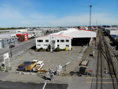 Industrial Yard + Canopy for Lease Waltham Christchurch