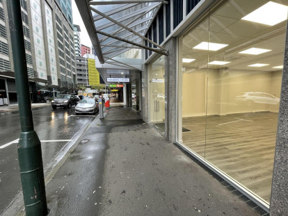 Central City Retail for Lease Wellington
