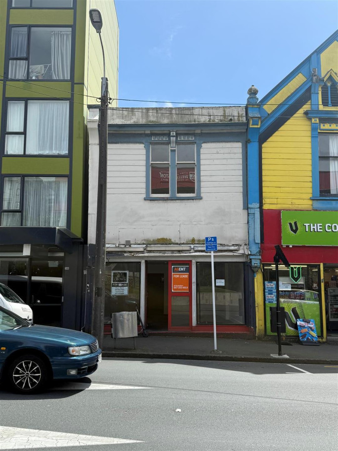 Retail for Lease Te Aro Wellington